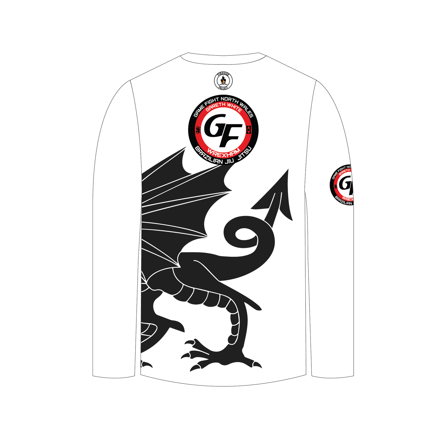 GAME FIGHT Fireside Project Long Sleeve Rash Guard 3