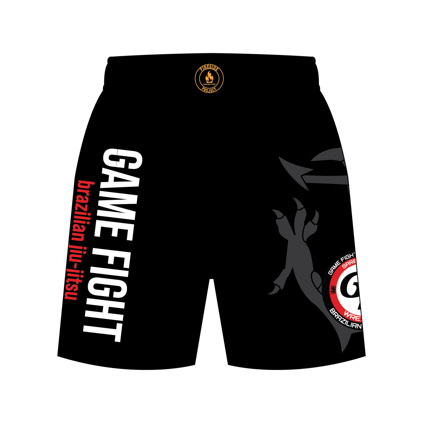 GAME FIGHT Fireside Project BJJ Shorts 2