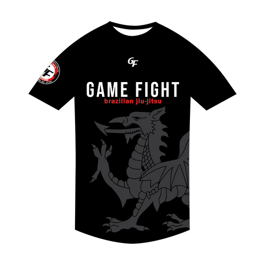 GAME FIGHT Fireside Project Short Sleeve Rash Guard 2