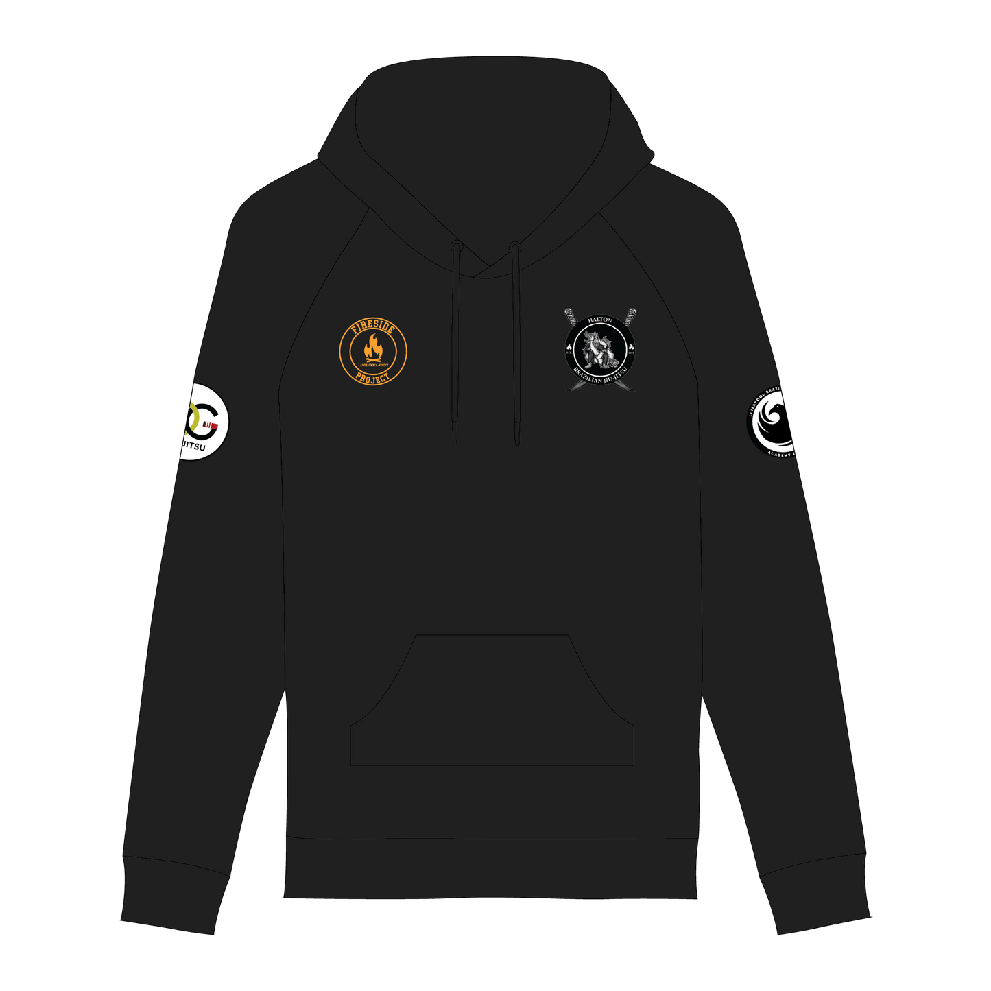 Halton Brazilian Jiu Jitsu Fireside Project Casual Hoodie