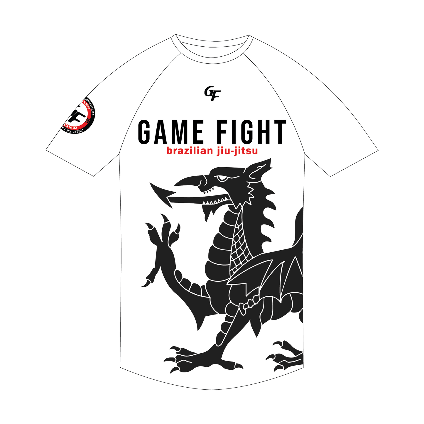 GAME FIGHT Fireside Project Short Sleeve Rash Guard 3