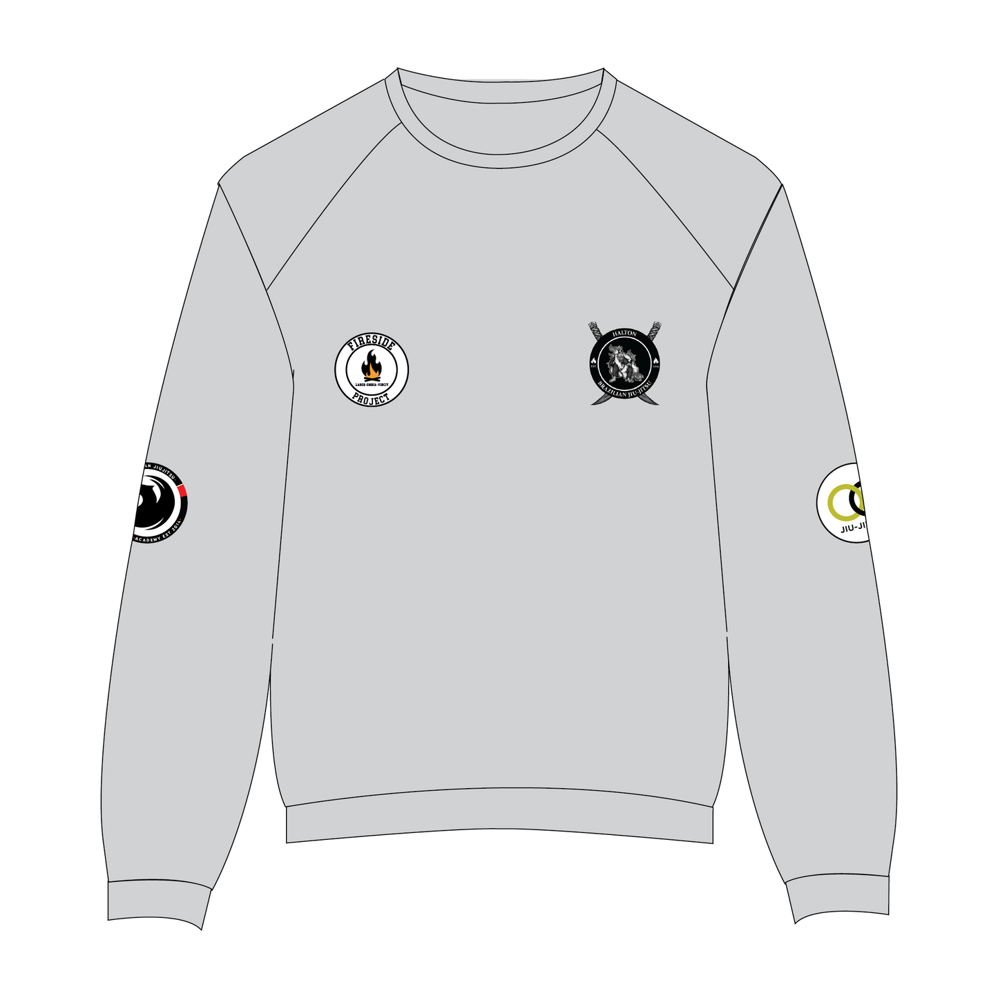 Halton Brazilian Jiu Jitsu Fireside Project Casual Sweatshirt